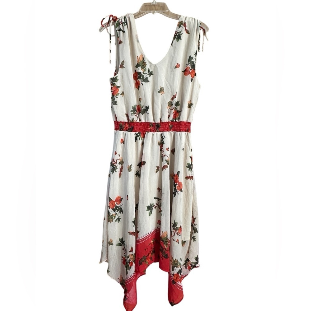 Ophelia Roe Women’s Handkerchief Hem Dress, XL